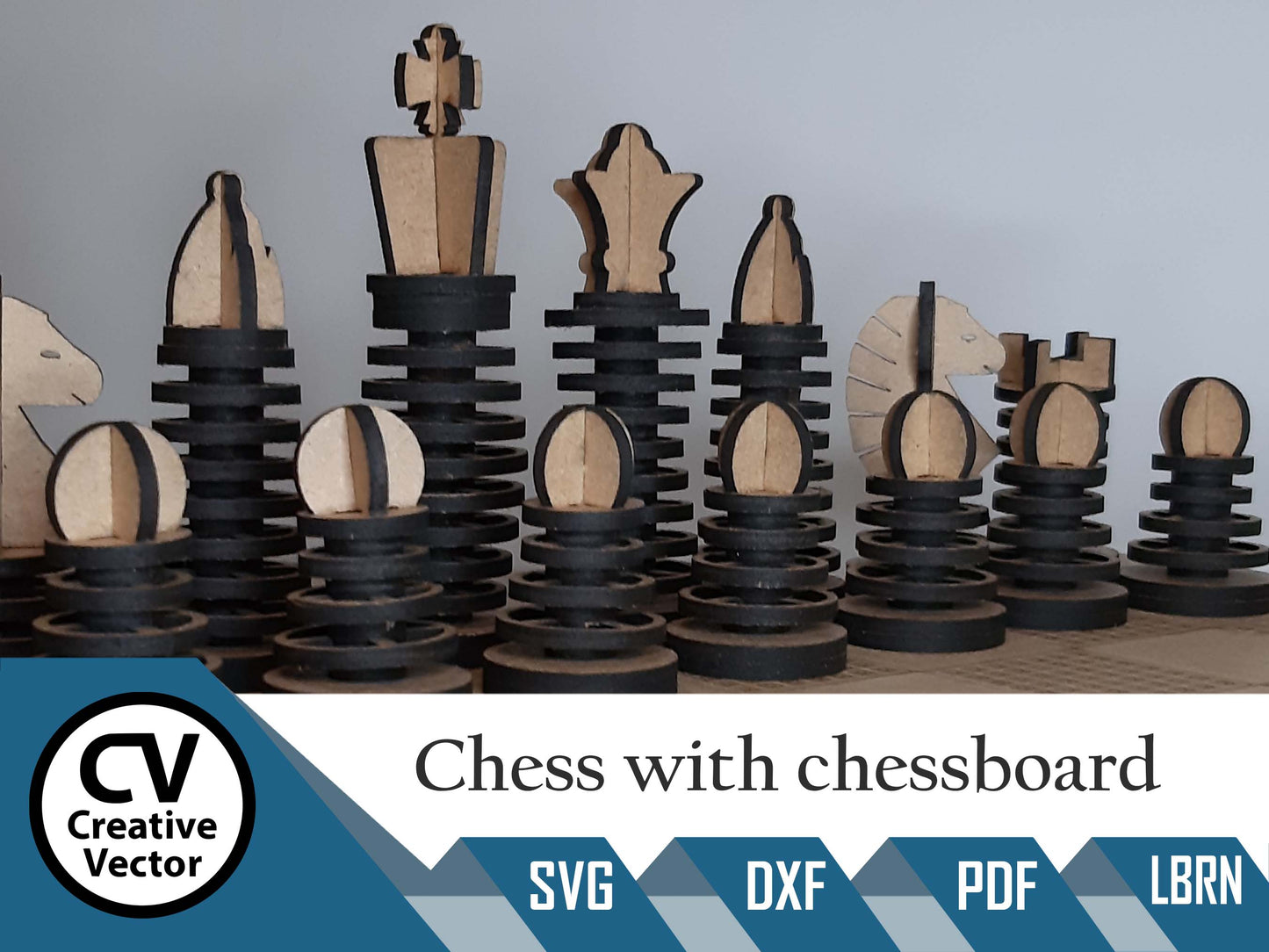 Schach 3D mit Schachbrett vol.2