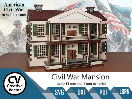 American Civil War Mansion