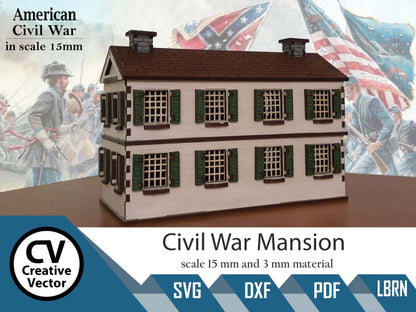 American Civil War Mansion