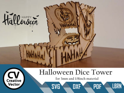 Halloween Dice Tower