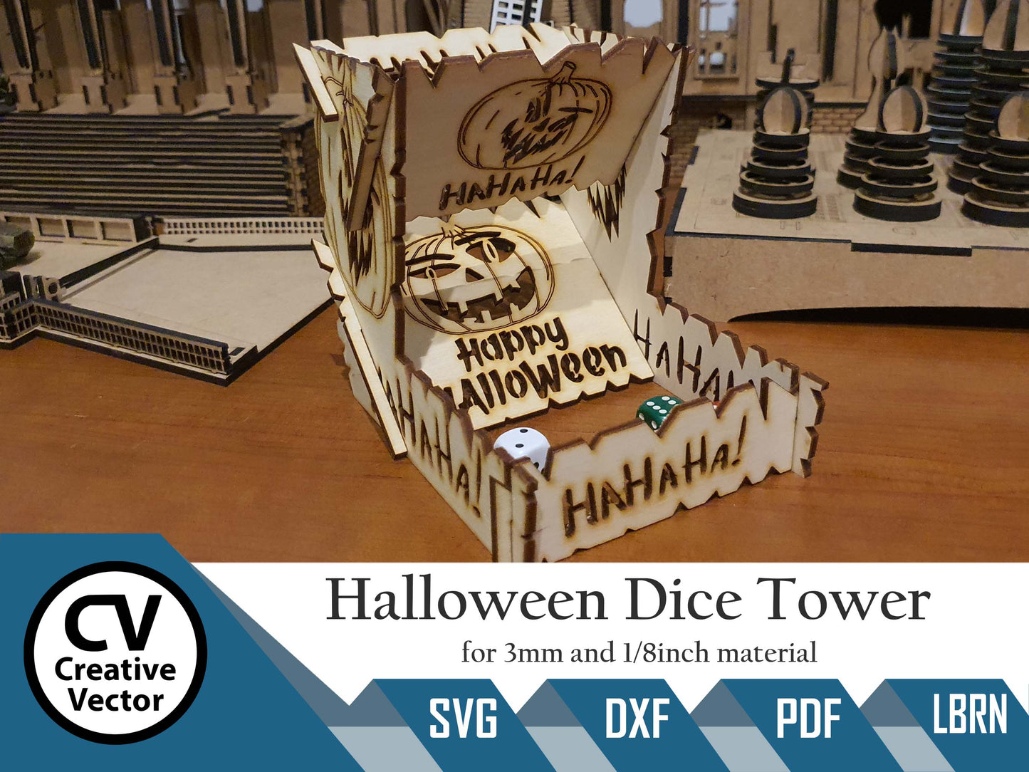 Halloween Dice Tower