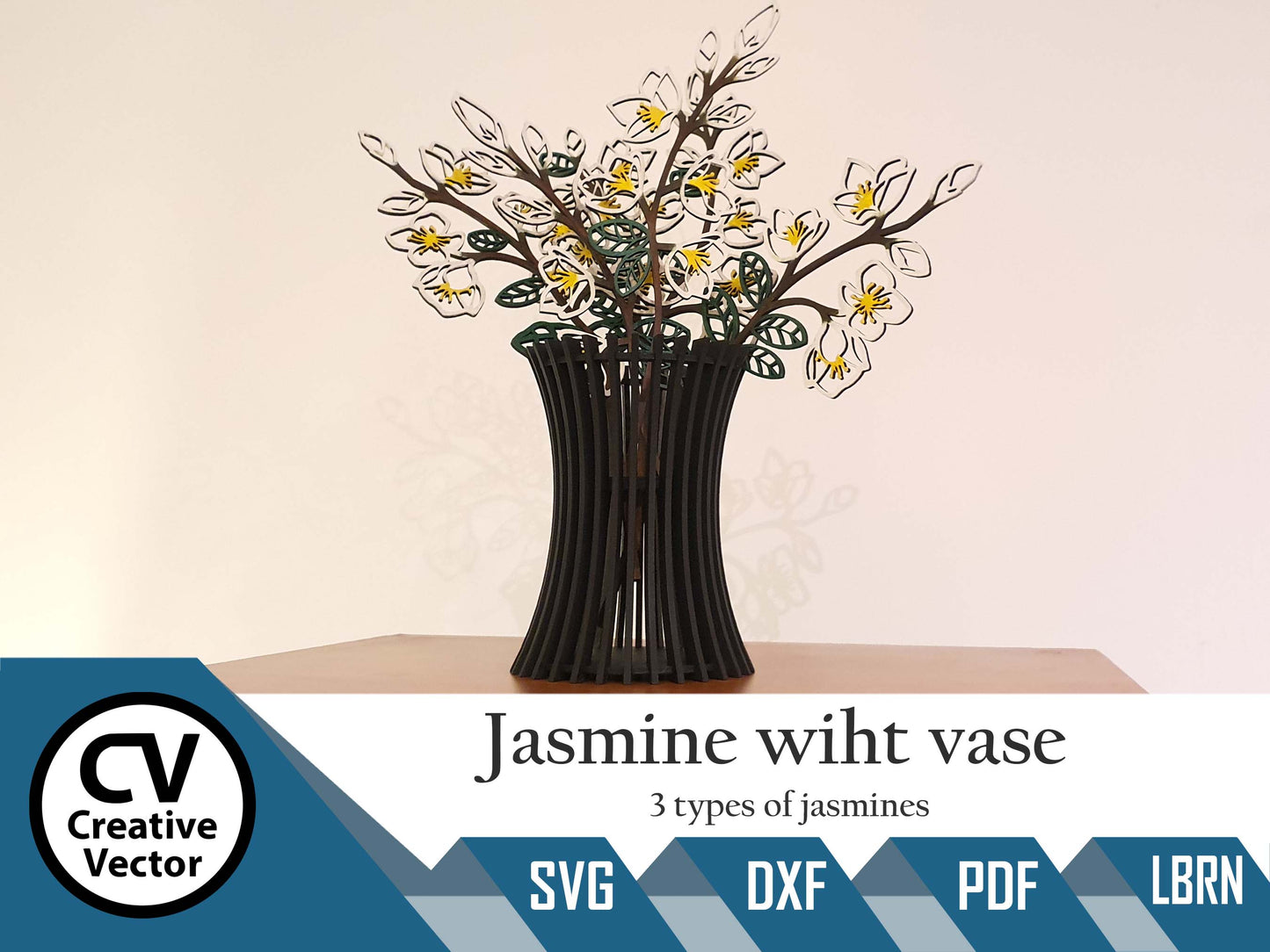 Jasmine with Vase