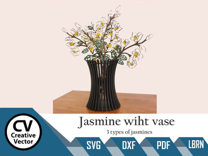 Jasmine with Vase